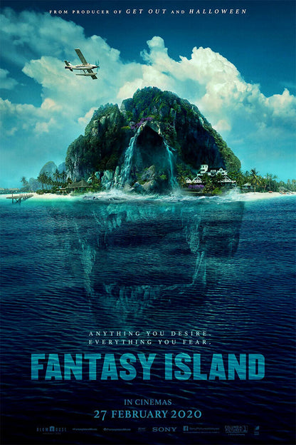Fantasy Island Movie Adventure Action Fantasy Poster Wall Art Print Home Wall Decor - xonomax