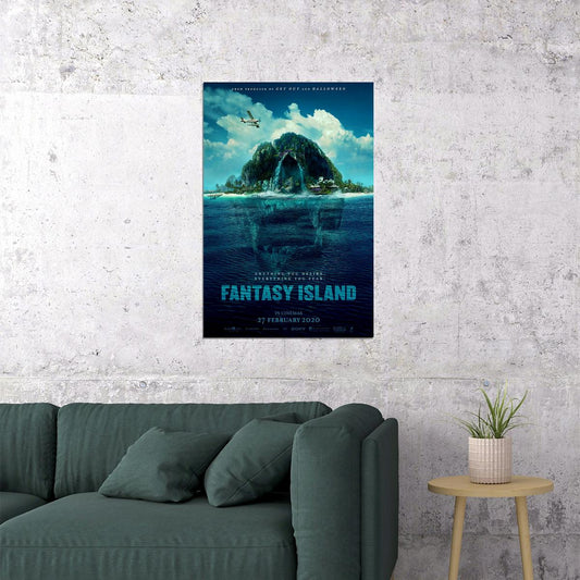 Fantasy Island Movie Adventure Action Fantasy Poster Wall Art Print Home Wall Decor - xonomax