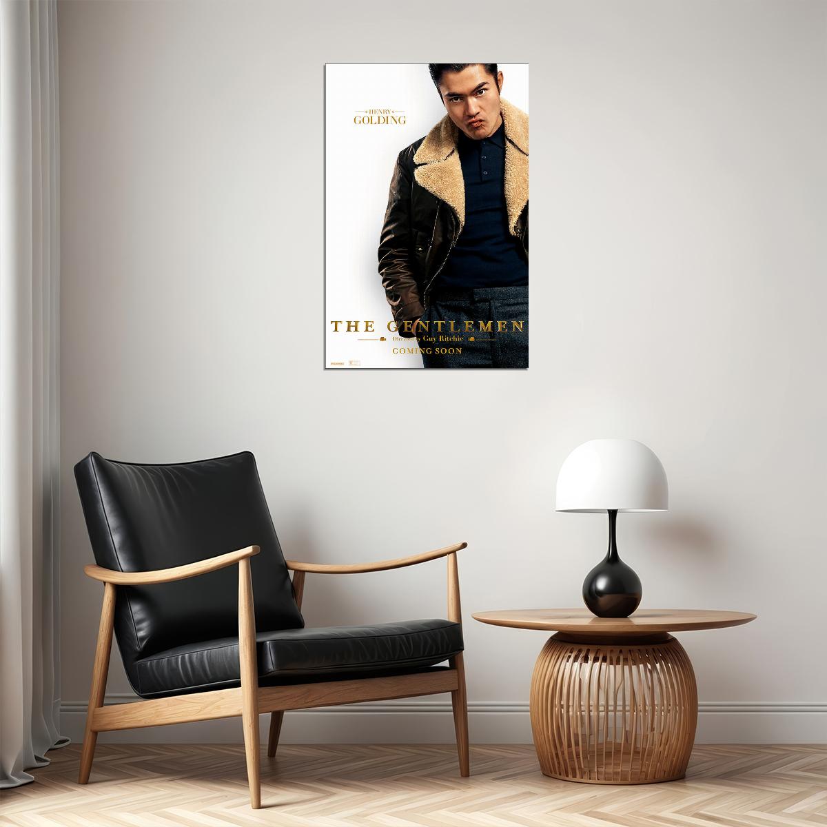 The Gentlemen Movie Actor Comedy Poster Wall Art Print Home Wall Decor - xonomax