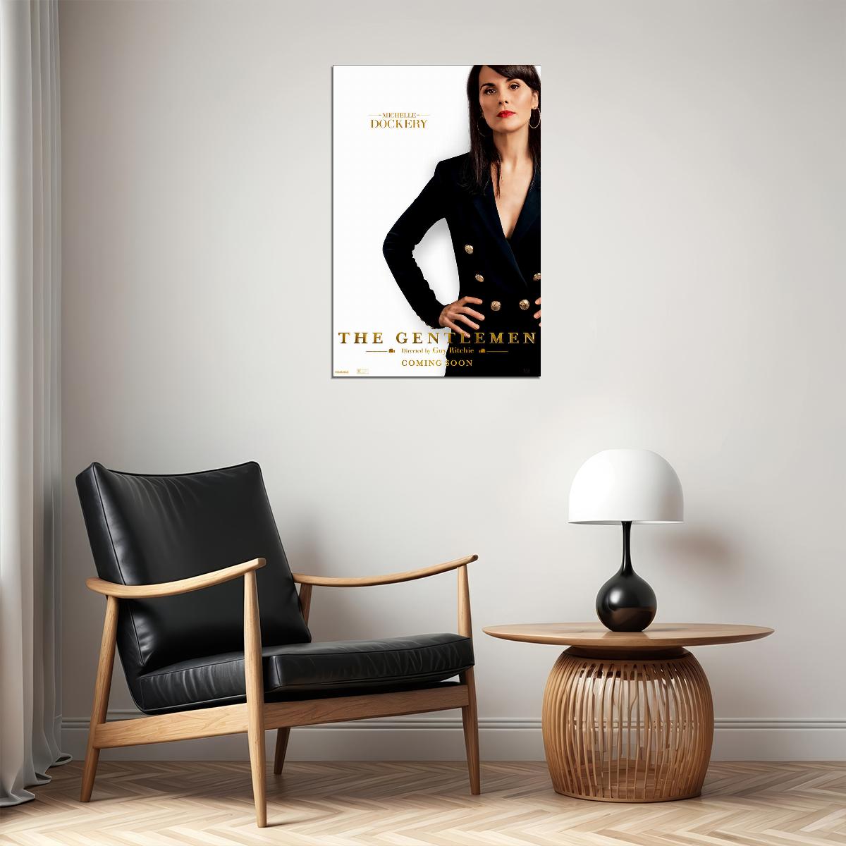The Gentlemen Movie Comedy Action Poster Wall Art Print Home Wall Decor - xonomax