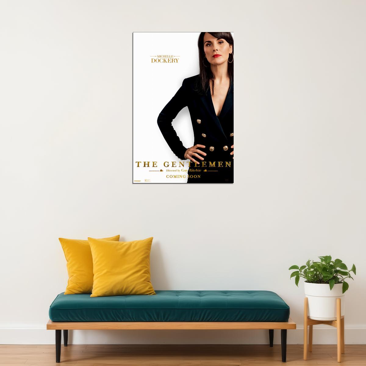 The Gentlemen Movie Comedy Action Poster Wall Art Print Home Wall Decor - xonomax