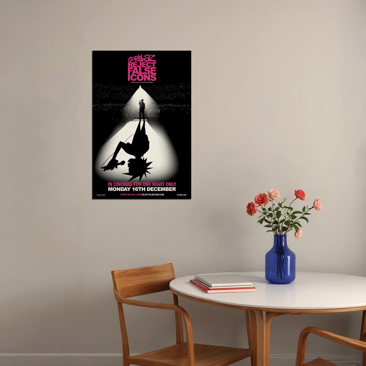 Reject False Icons Music Movie Documentary Poster Wall Art Print Home Wall Decor - xonomax