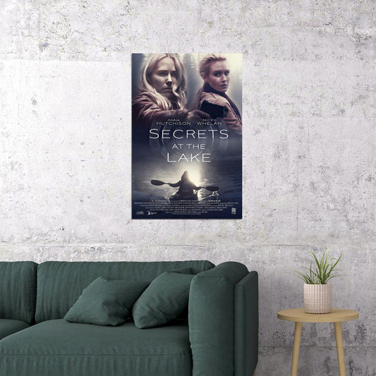 Secrets At The Lake Movie Horror Poster Wall Art Print Home Wall Decor - xonomax