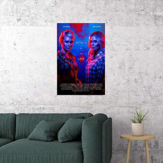 Secrets At The Lake Movie Thriller Poster Wall Art Print Home Wall Decor - xonomax