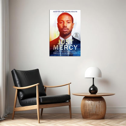 Just Mercy 2019 Movie Brie Larson Biography Crime Poster Wall Art Print Home Wall Decor - xonomax