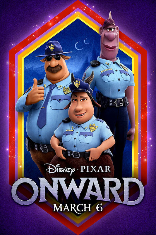 Onward Movie 2020 Animation Action Comedy Poster Wall Art Print Home Wall Decor - xonomax