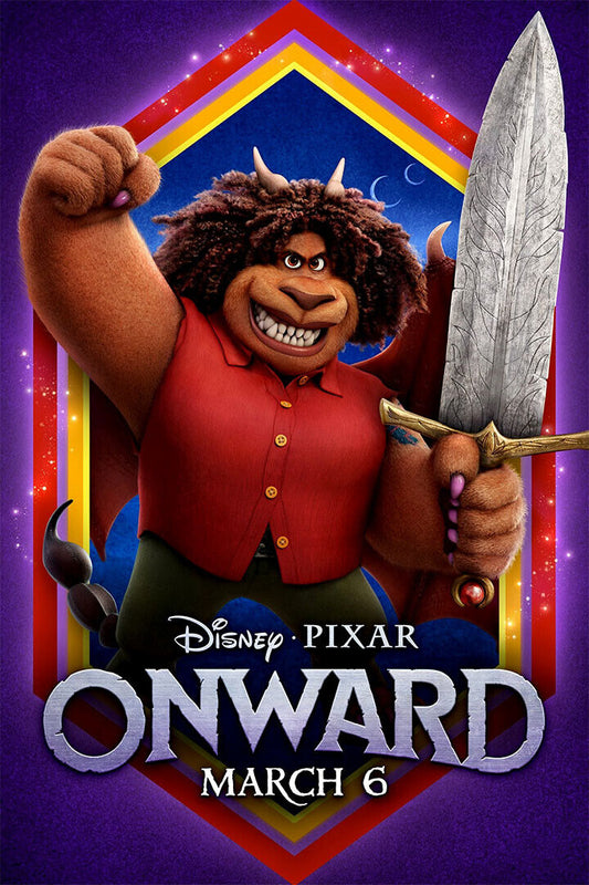 Onward Movie Tom Holland Comedy Action Poster Wall Art Print Home Wall Decor - xonomax