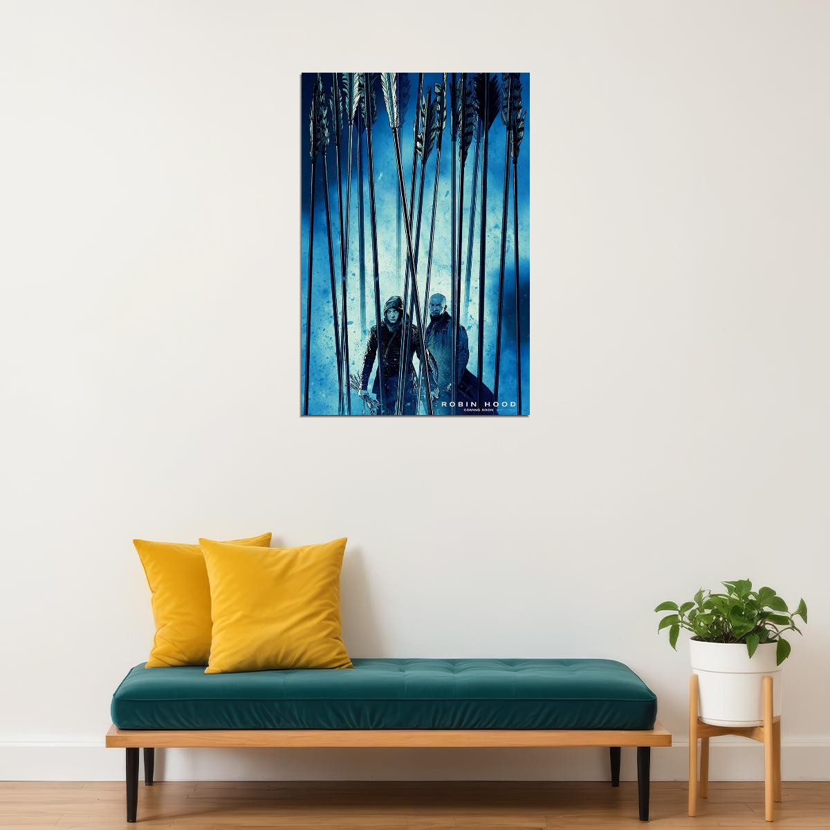Robin Hood Movie 2019 Drama Action Poster Wall Art Print Home Wall Decor - xonomax