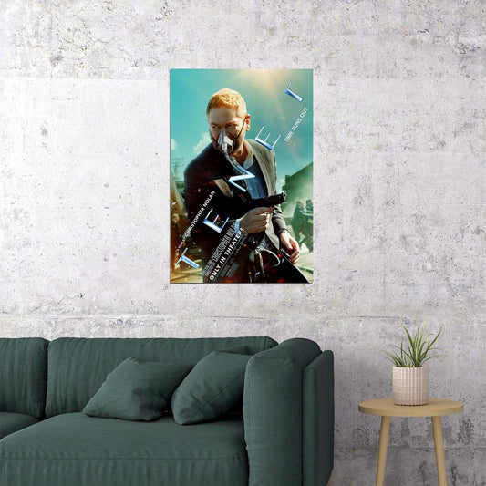 Tenet Movie Time Runs Out Science Fiction Poster Wall Art Print Home Wall Decor - xonomax
