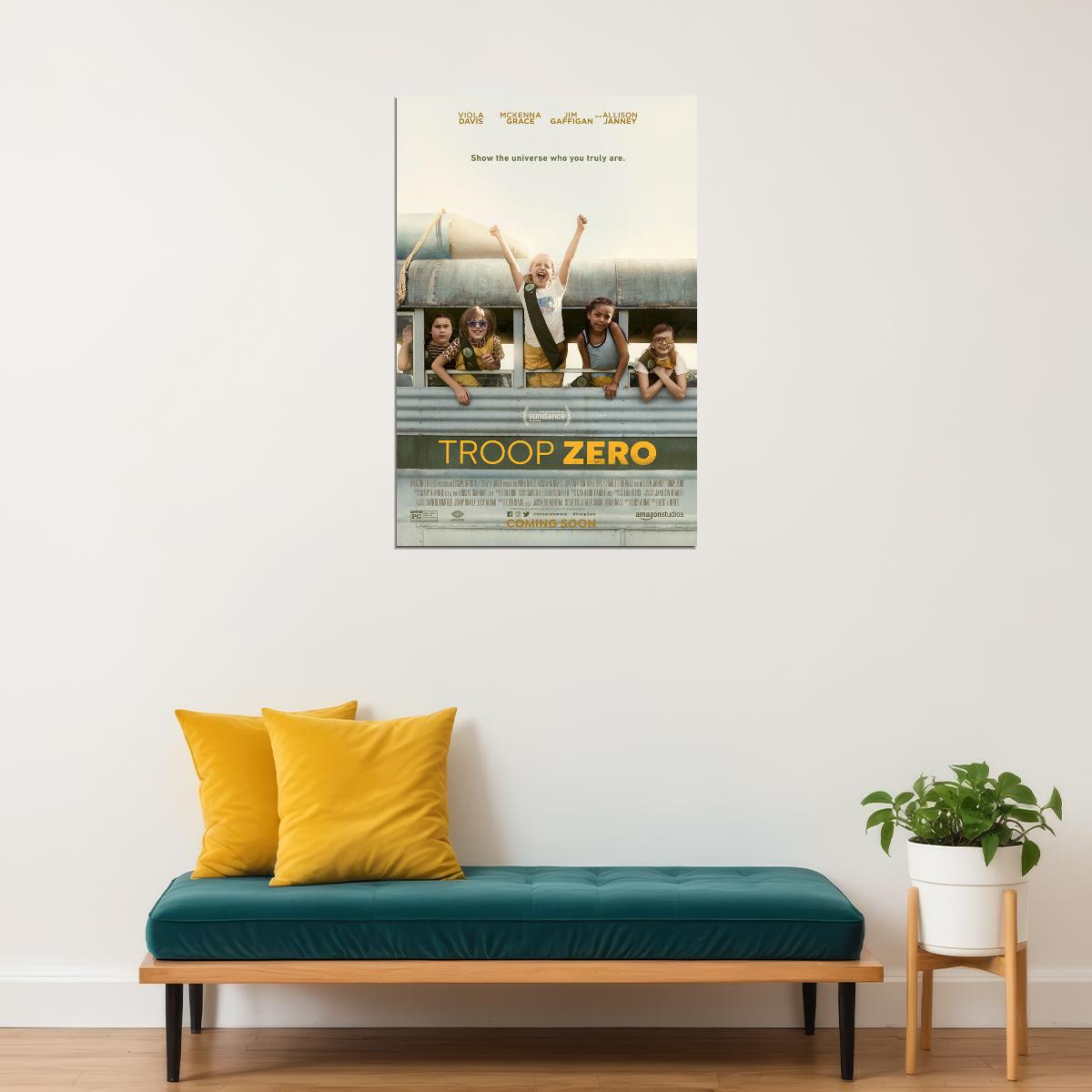 Troop Zero Movie 2020 Comedy Drama Family Poster Wall Art Print Home Wall Decor - xonomax