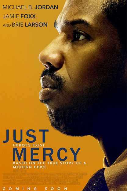 Just Mercy Movie 2019 Brie Larson Action Poster Wall Art Print Home Wall Decor - xonomax