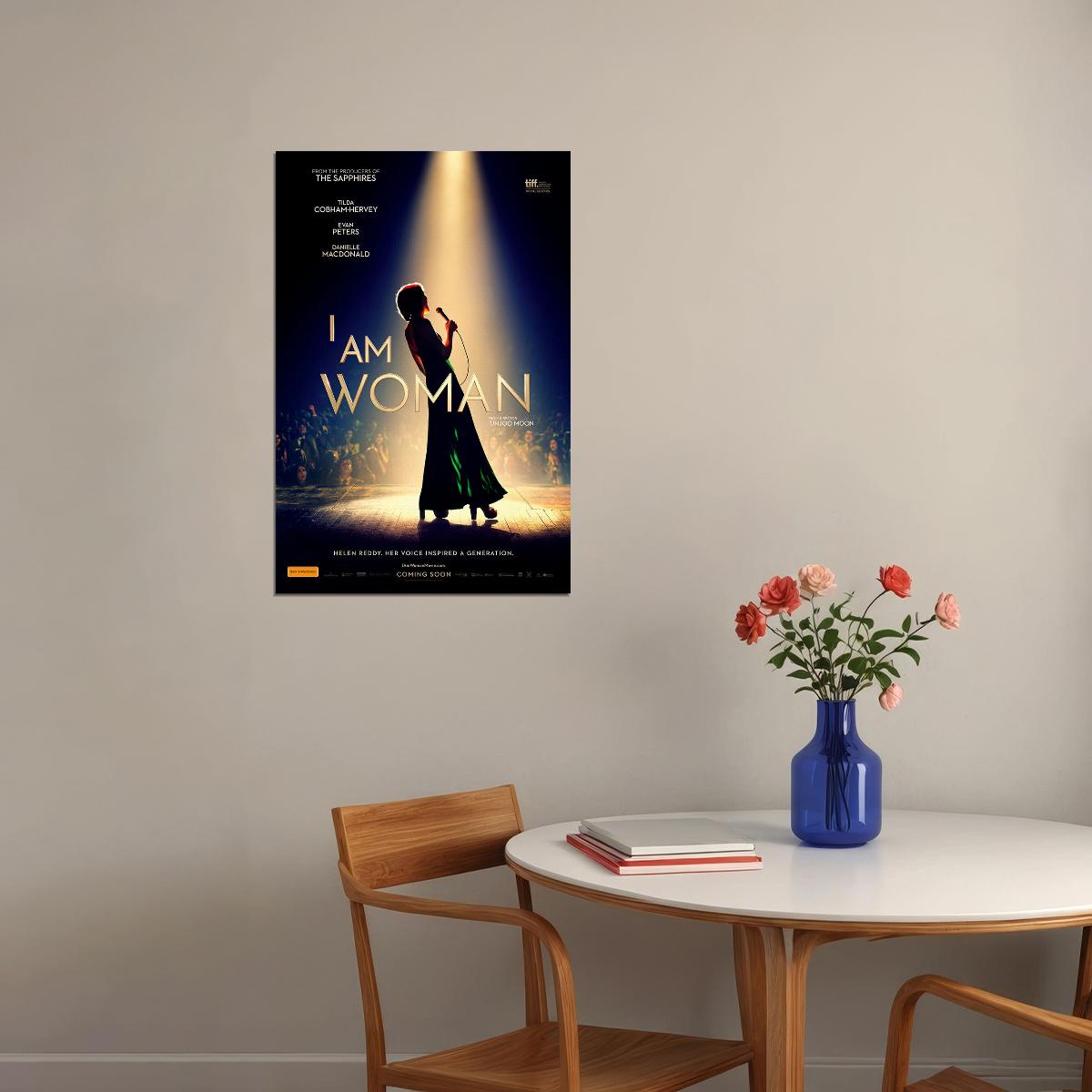 I Am Woman Movie 2020 Biography Drama Music Poster Wall Art Print Home Wall Decor - xonomax