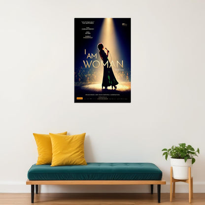 I Am Woman Movie 2020 Biography Drama Music Poster Wall Art Print Home Wall Decor - xonomax