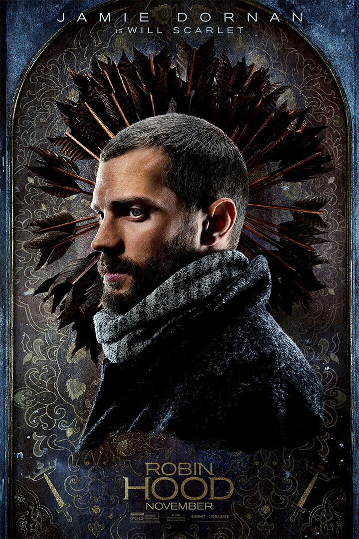 Robin Hood Movie Jamie Dornan Adventure Poster Wall Art Print Home Wall Decor - xonomax