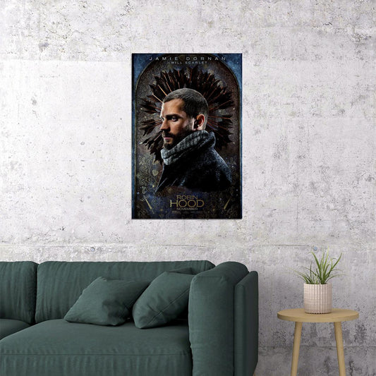 Robin Hood Movie Jamie Dornan Adventure Poster Wall Art Print Home Wall Decor - xonomax