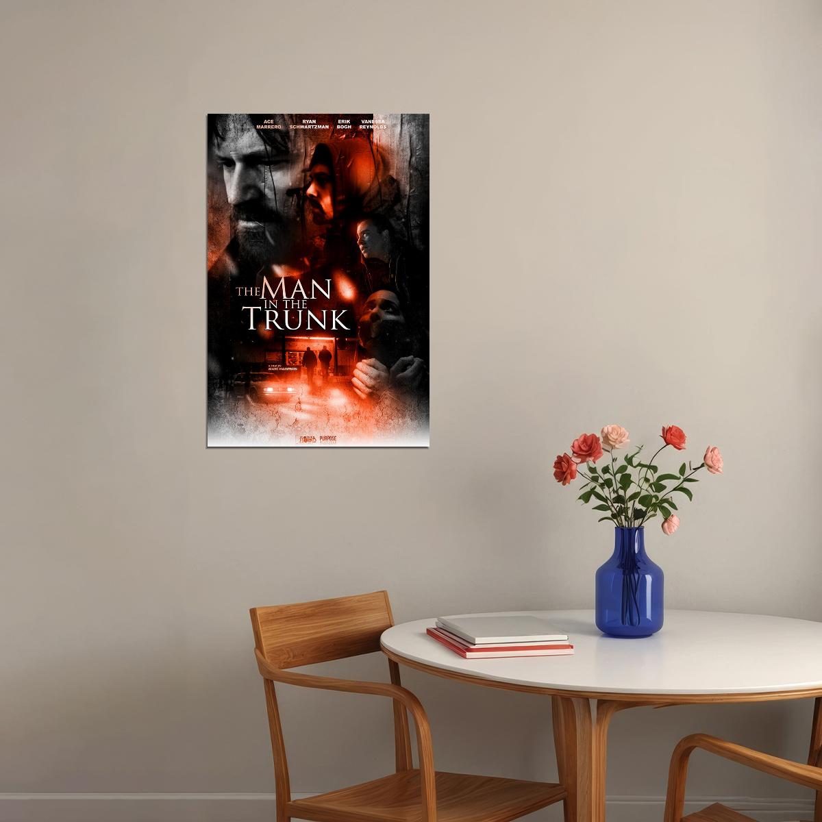 The Man In The Trunk Movie 2020 Crime Drama Poster Wall Art Print Home Wall Decor - xonomax