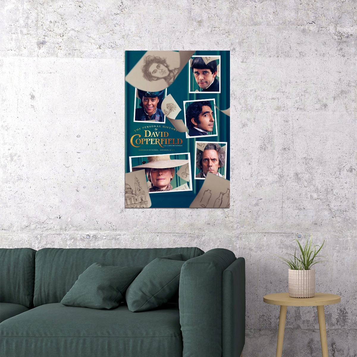 The Personal History Of David Copperfield Movie Poster Wall Art Print Home Wall Decor - xonomax