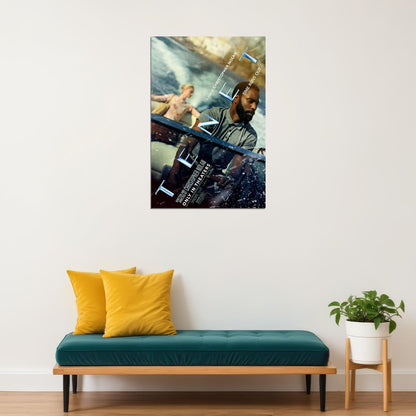 Tenet Movie 2020 Time Runs Out Poster Wall Art Print Home Wall Decor - xonomax