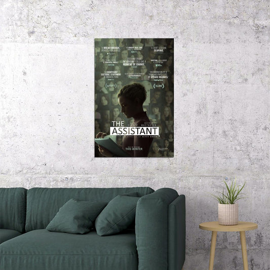 The Assistant Movie 2020 Julia Garner Matthew Macfadyen Poster Wall Art Print Home Wall Decor - xonomax