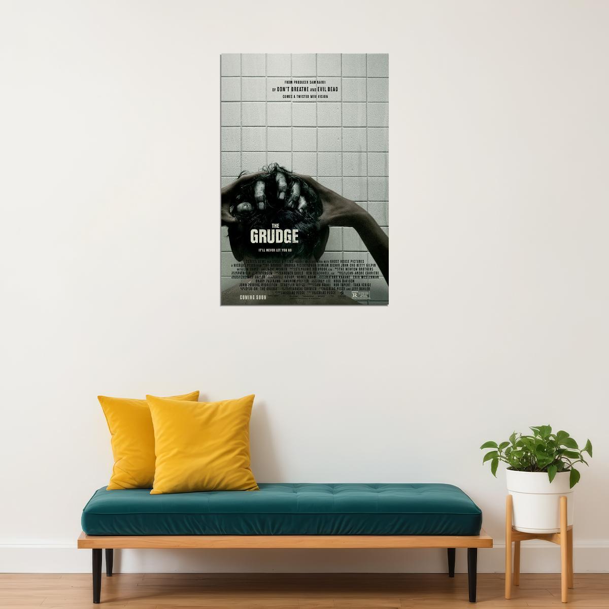 The Grudge 2020 Movie Horror Thriller Poster Wall Art Print Home Wall Decor - xonomax