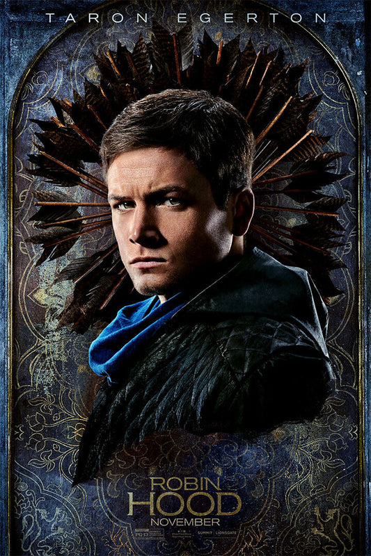 Taron Egerton Robin Hood Movie Poster Wall Art Print Home Wall Decor - xonomax