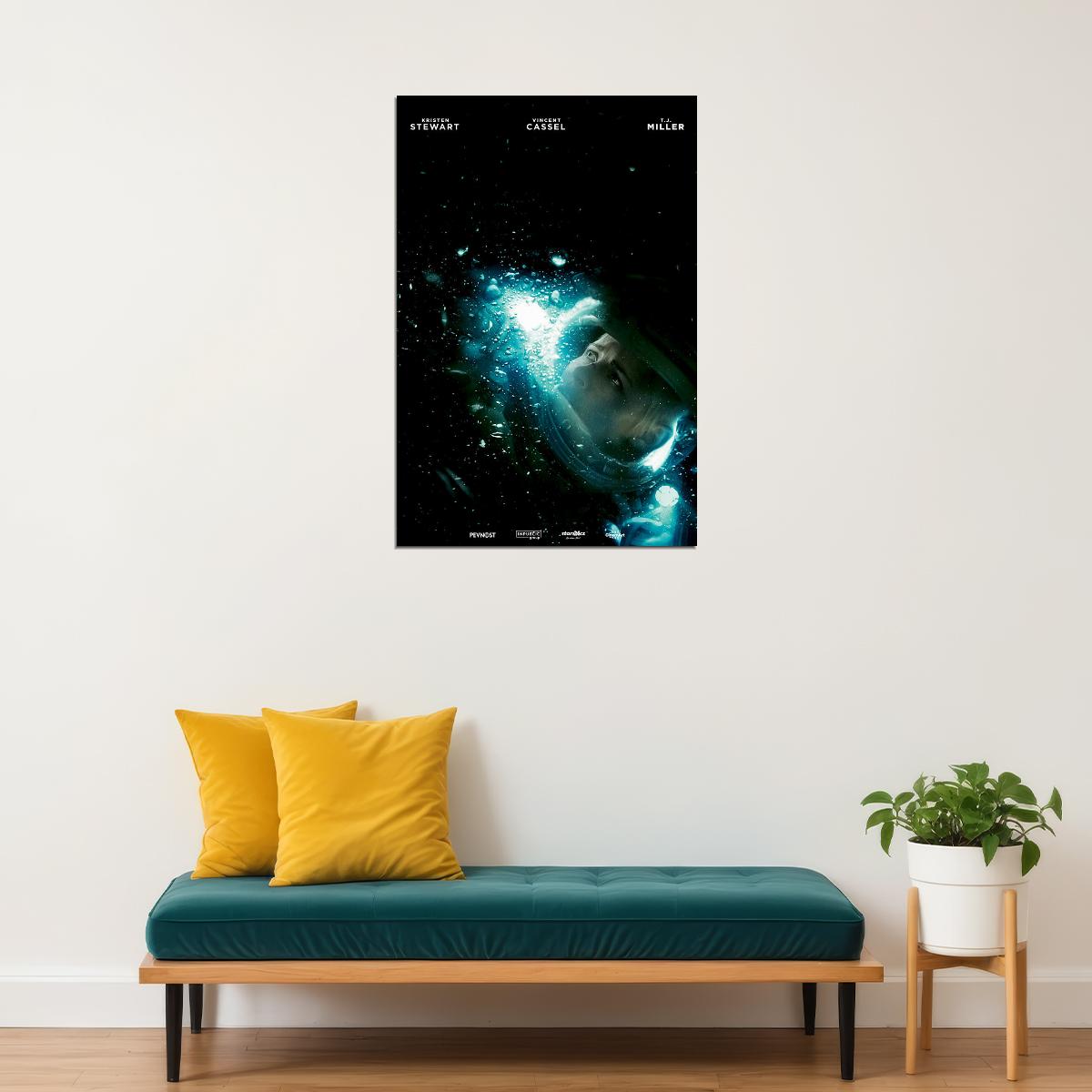 Underwater Movie Kristen Stewart Horror Action Poster Wall Art Print Home Wall Decor - xonomax