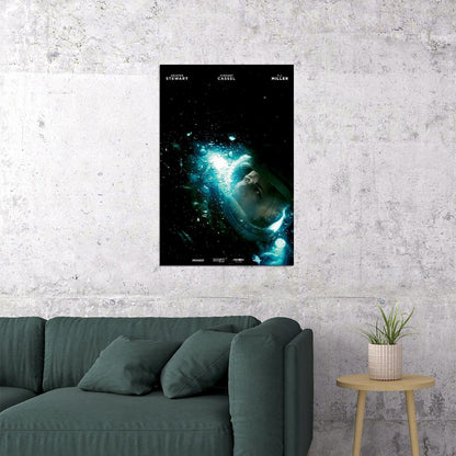 Underwater Movie Kristen Stewart Horror Action Poster Wall Art Print Home Wall Decor - xonomax
