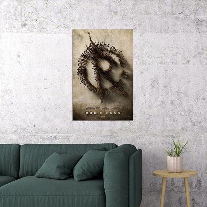 Taron Egerton Robin Hood Movie Drama Adventure Poster Wall Art Print Home Wall Decor - xonomax