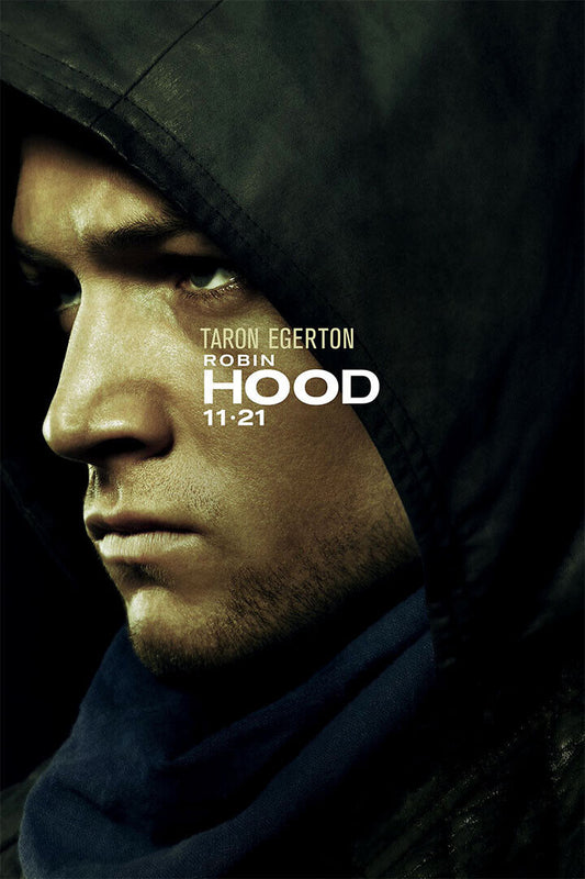 Taron Egerton Robin Hood Movie Action Adventure Poster Wall Art Print Home Wall Decor - xonomax