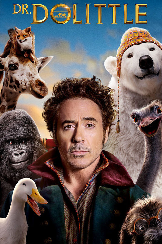The Voyage Of Doctor Dolittle Movie 2020 Poster Wall Art Print Home Wall Decor - xonomax