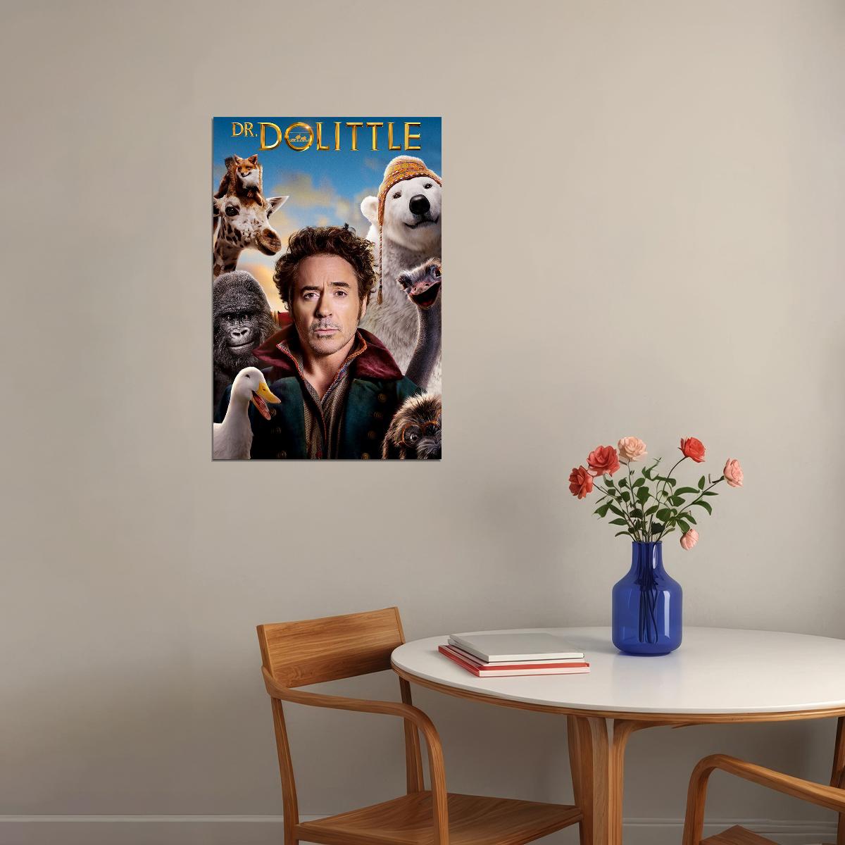 The Voyage Of Doctor Dolittle Movie 2020 Poster Wall Art Print Home Wall Decor - xonomax