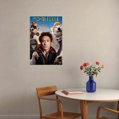 The Voyage Of Doctor Dolittle Movie 2020 Poster Wall Art Print Home Wall Decor - xonomax