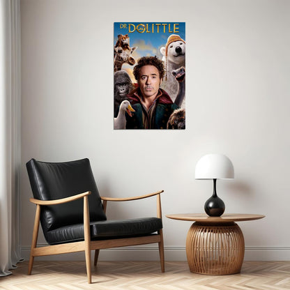 The Voyage Of Doctor Dolittle Movie 2020 Poster Wall Art Print Home Wall Decor - xonomax