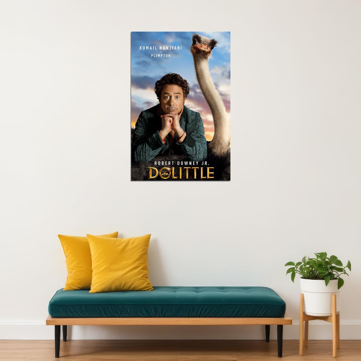 The Voyage Of Doctor Dolittle Movie 2020 Entertainment Poster Wall Art Print Home Wall Decor - xonomax