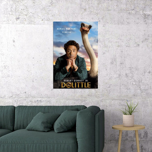 The Voyage Of Doctor Dolittle Movie 2020 Entertainment Poster Wall Art Print Home Wall Decor - xonomax