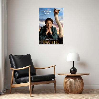 The Voyage Of Doctor Dolittle Movie 2020 Entertainment Poster Wall Art Print Home Wall Decor - xonomax