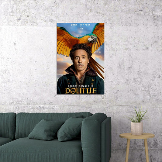 The Voyage Of Doctor Dolittle Movie 2020 Poster Wall Art Print Home Wall Decor - xonomax