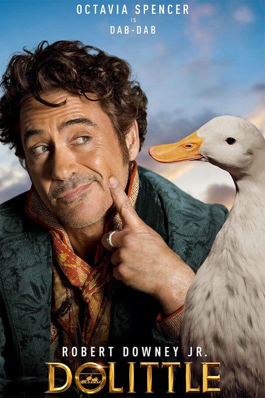 The Voyage Of Doctor Dolittle Movie 2020 Action Poster Wall Art Print Home Wall Decor - xonomax