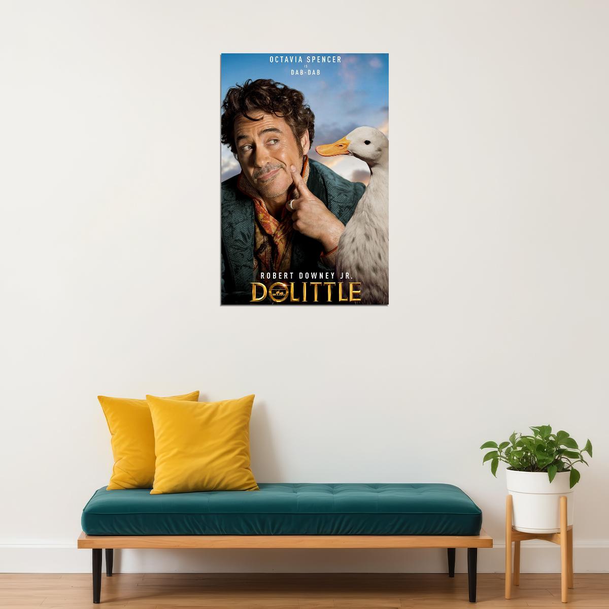 The Voyage Of Doctor Dolittle Movie 2020 Action Poster Wall Art Print Home Wall Decor - xonomax