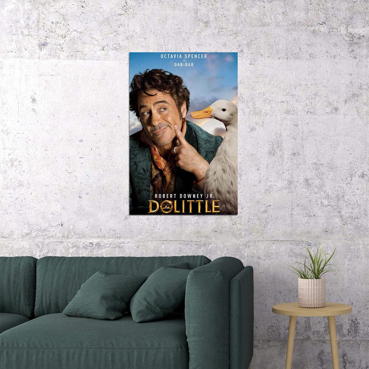The Voyage Of Doctor Dolittle Movie 2020 Action Poster Wall Art Print Home Wall Decor - xonomax