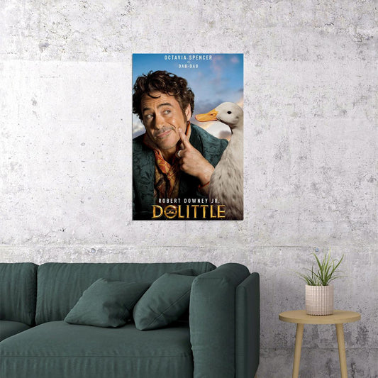 The Voyage Of Doctor Dolittle Movie 2020 Action Poster Wall Art Print Home Wall Decor - xonomax