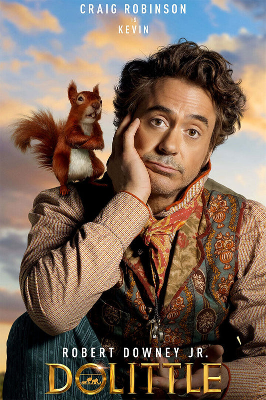 The Voyage Of Doctor Dolittle Movie 2020 Family Poster Wall Art Print Home Wall Decor - xonomax