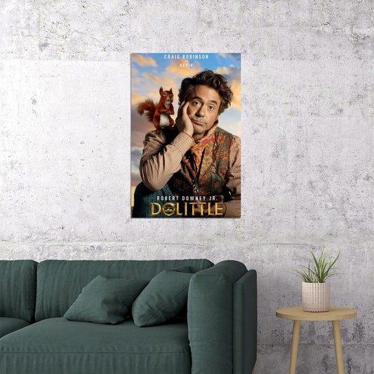 The Voyage Of Doctor Dolittle Movie 2020 Family Poster Wall Art Print Home Wall Decor - xonomax