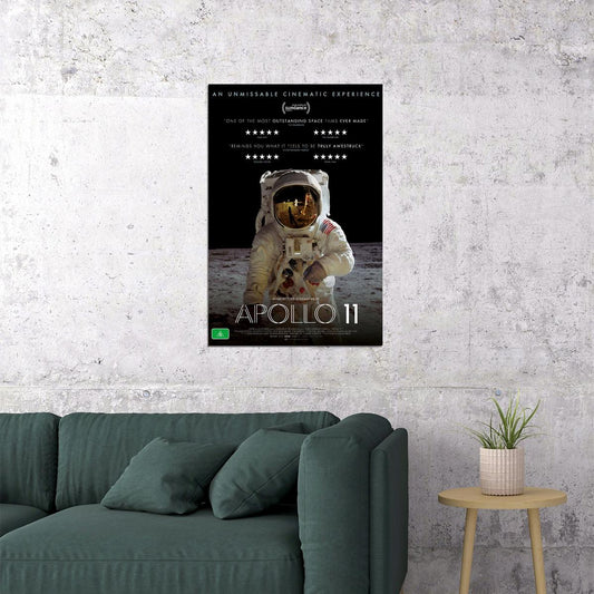 Apollo 11 Movie 2019 Documentary History Poster Wall Art Print Home Wall Decor - xonomax