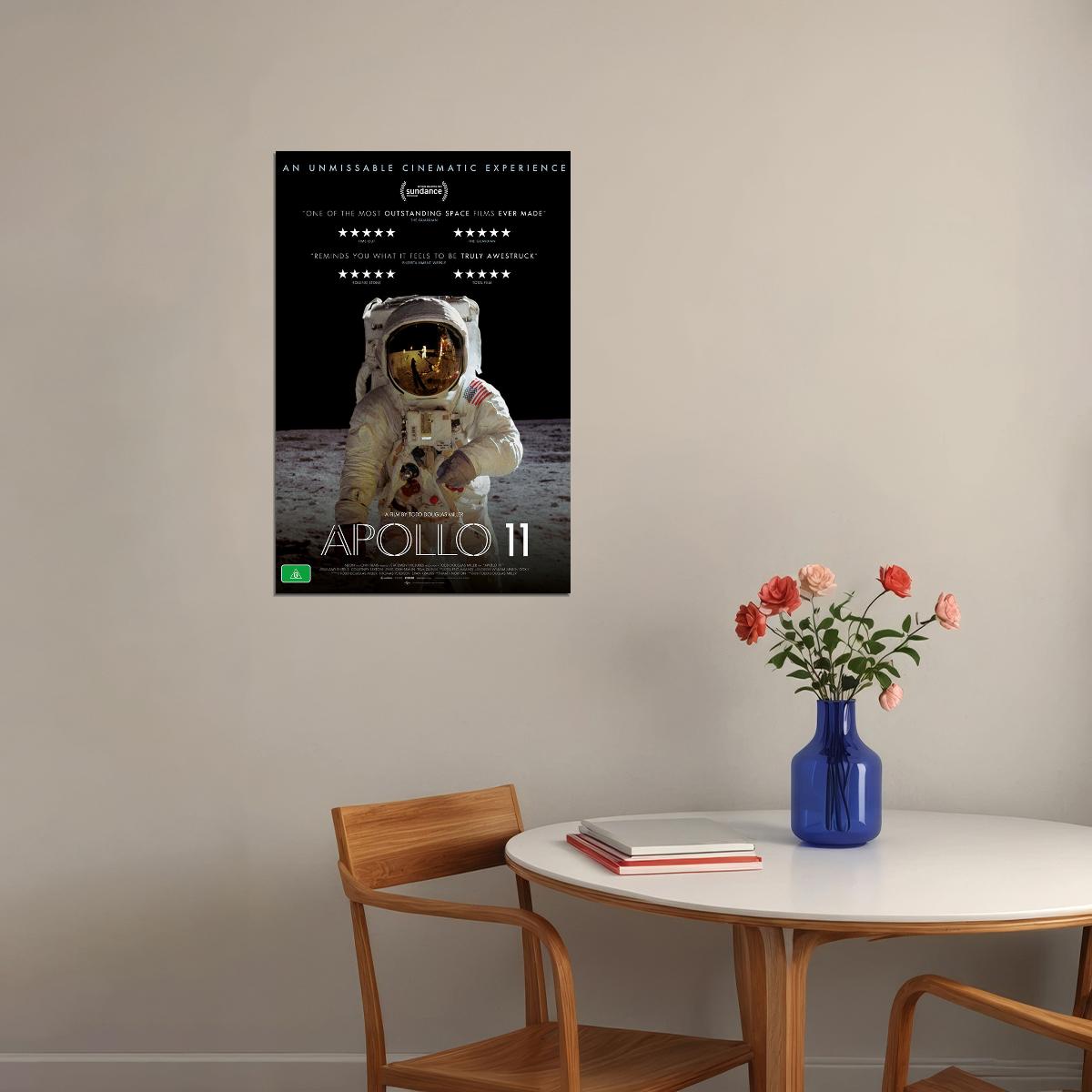 Apollo 11 Movie 2019 Documentary History Poster Wall Art Print Home Wall Decor - xonomax