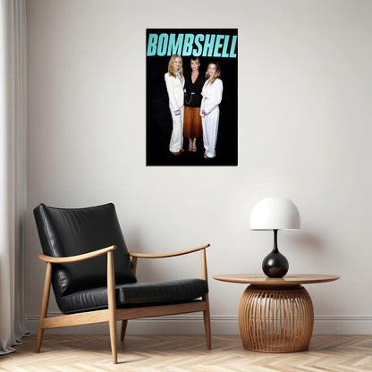 Bombshell Movie 2019 Margot Robbie Drama Biography Poster Wall Art Print Home Wall Decor - xonomax