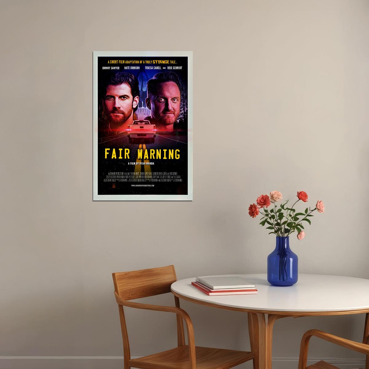 Fair Warning Movie 2020 Thriller Poster Wall Art Print Home Wall Decor - xonomax