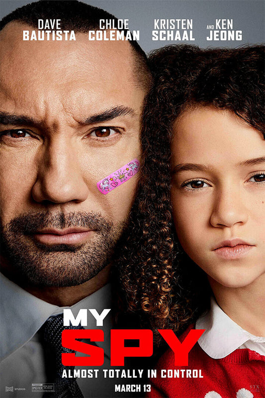 My Spy Movie 2019 In Control Dave Bautista Comedy Poster Wall Art Print Home Wall Decor - xonomax