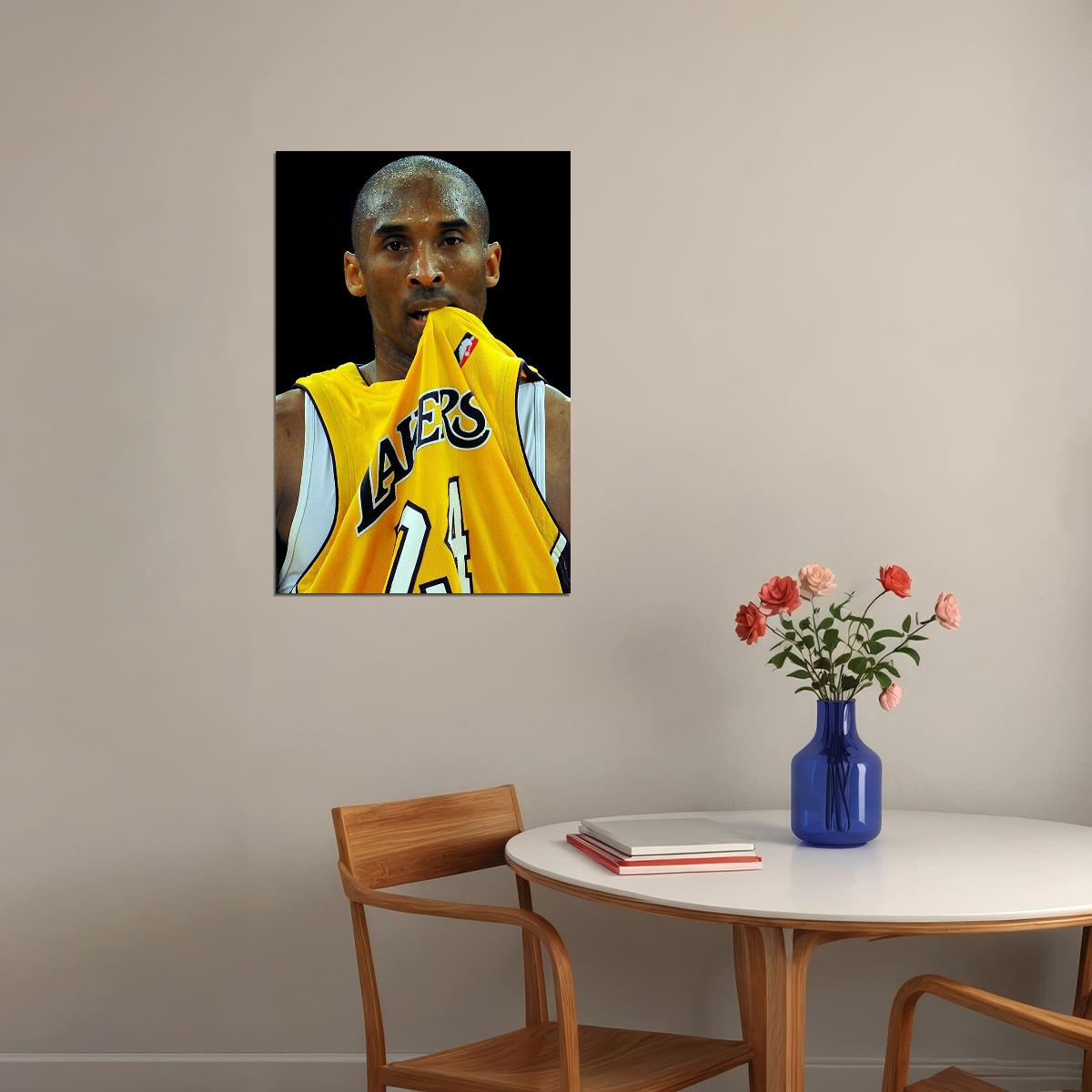 Kobe Bryant Great Star Mvp Business Person Poster Wall Art Print Home Wall Decor - xonomax