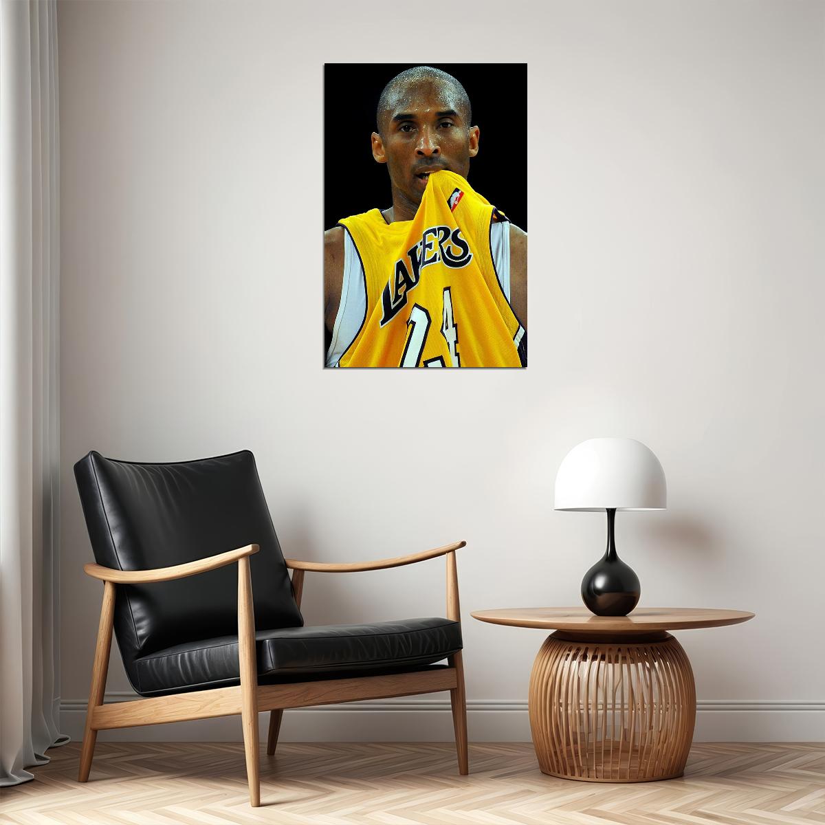 Kobe Bryant Great Star Mvp Business Person Poster Wall Art Print Home Wall Decor - xonomax